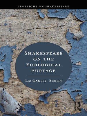 cover image of Shakespeare on the Ecological Surface